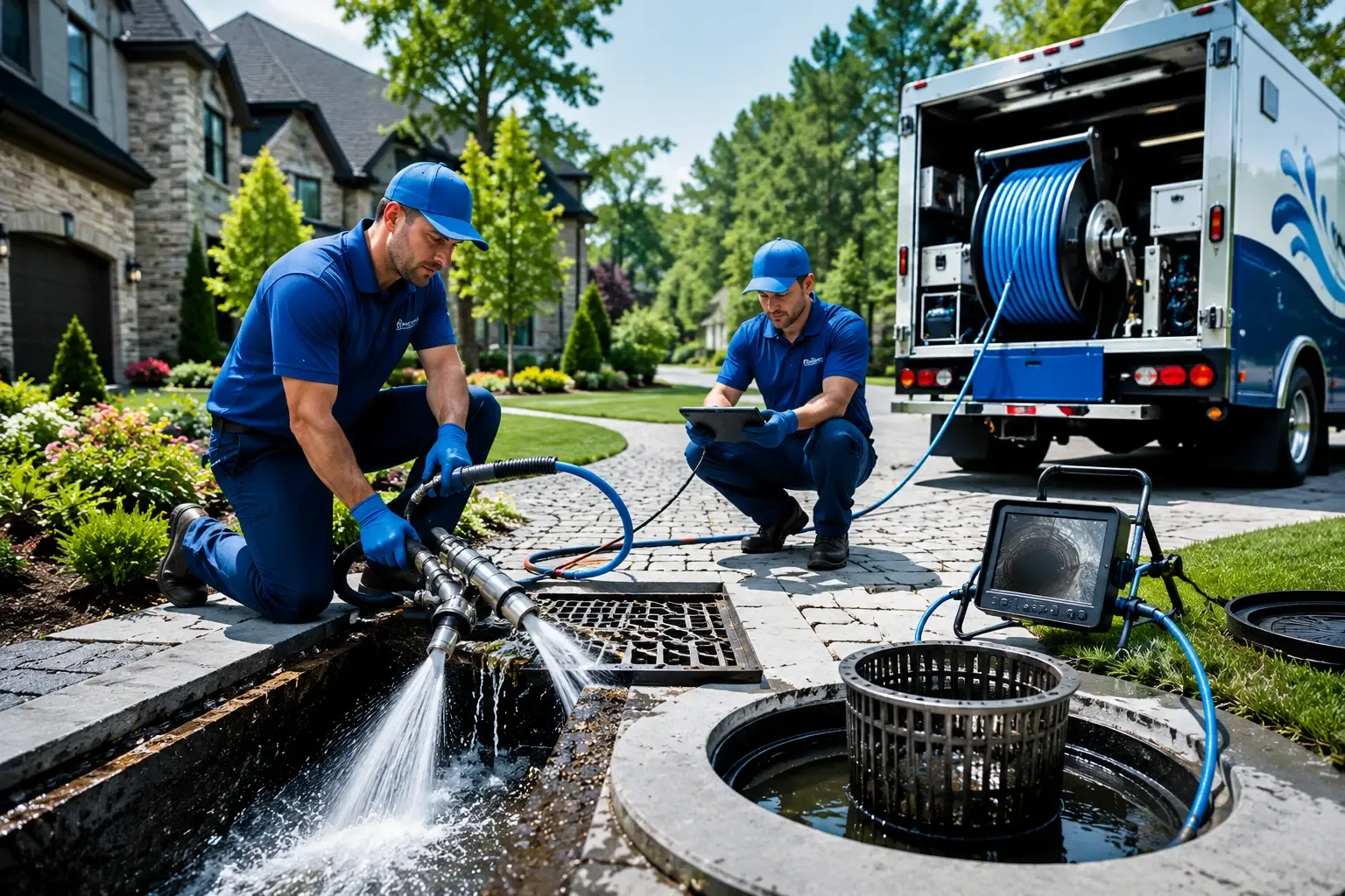Local outdoor drain cleaning professionals in Campton, NH